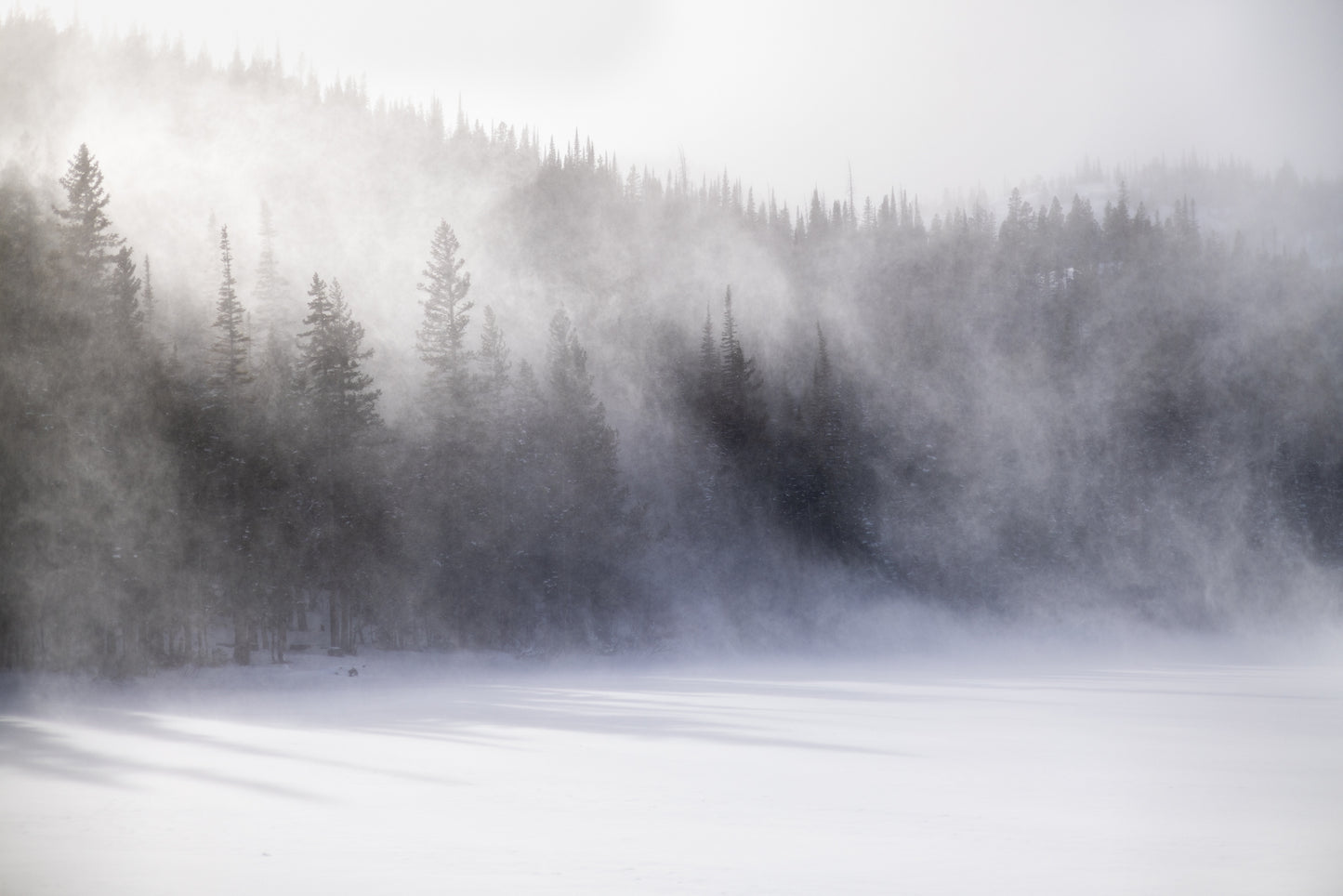 Spindrift, Bear Lake, Rocky Mountain National Park, CO 2026 by Dustin Randall Keirns