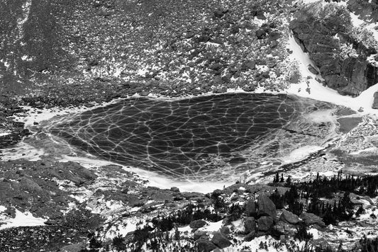 Frozen Heartland, Peacock Pool, Rocky Mountain National Park, CO 2026 by Dustin Randall Keirns