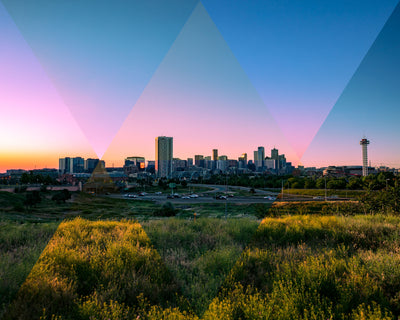 Hunter Saillen - Skyline - 8x10 Original Print